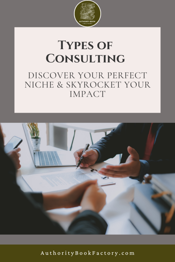 types of consulting